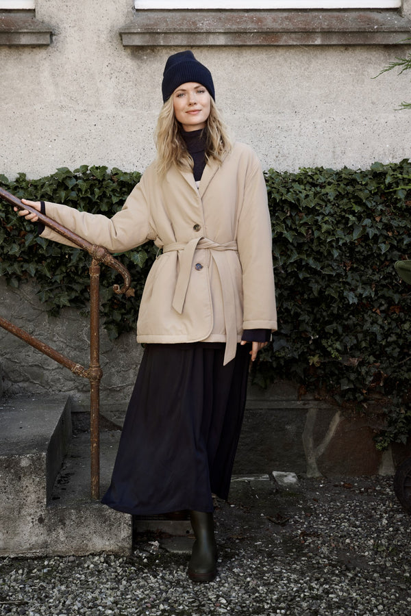 Cloud Padded Blazer Night Dress Shadow