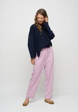 Dearly Knit Navy Match Pants Orchid 380