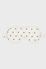 Dotted Sleep Mask Blackdots