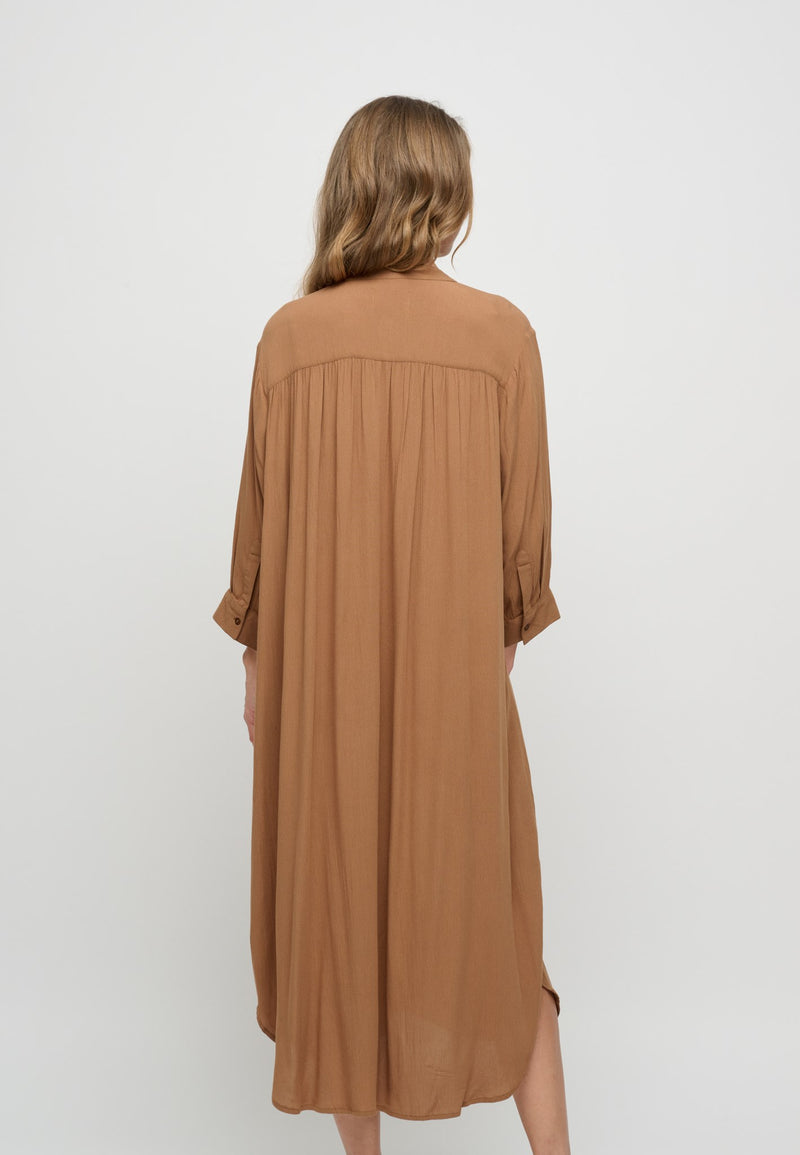 Laurella Shirtdress Camel 203