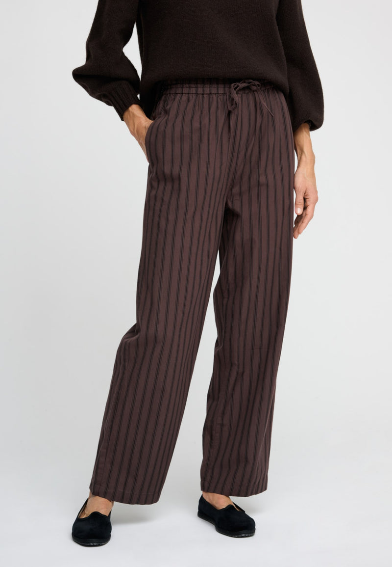 Moon Pants Stripe Brown Sienna Knit Stripe 0462 LOW
