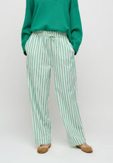 Moon Pants Stripe Green 389