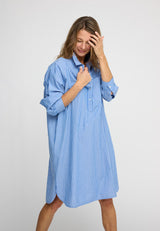 Relieve Shirtdress Stripe Heaven Blue 0420 LOW